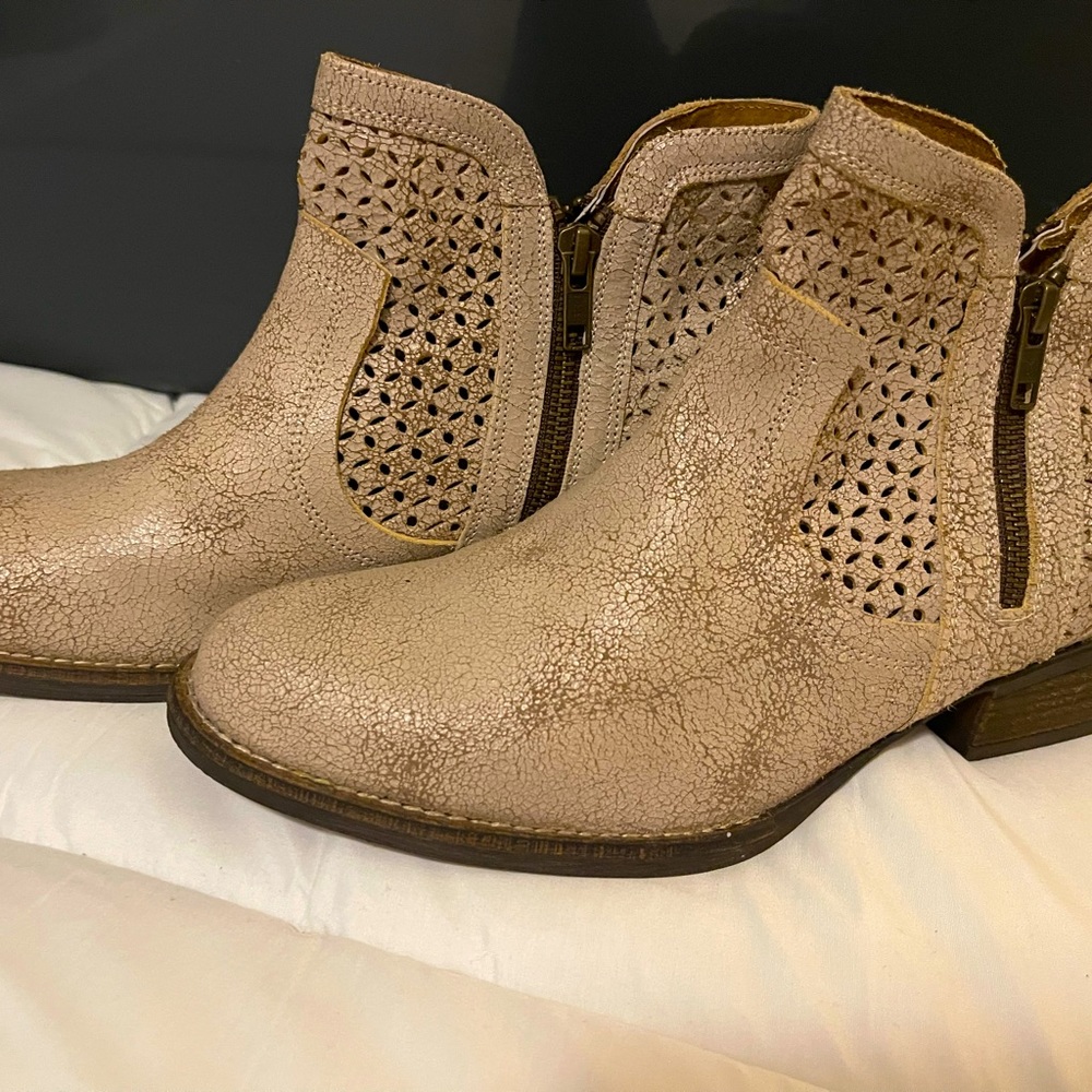 Corkys ankle boots, real leather